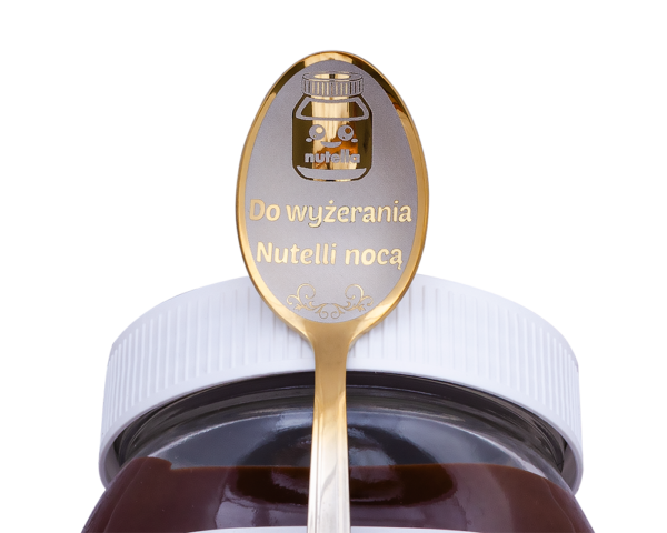 Łyżeczka do wyjadania Nutelli - Prezent z humorem - obrazek 4